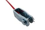 Frânghie de siguranță de urgență KNOTT cu cârlig de siguranță 1200 mm