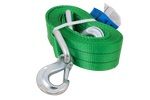 Frânghie de remorcare cu cârlige HILLS 5m/60mm/6t verde