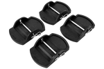 Set de patru plăcuțe de susținere pentru stabilizator de remorcă KNOTT 18x14x4,5cm