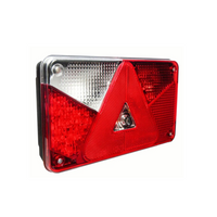 Lampă spate LED ASPÖCK MULTIPOINT V cu baionetă, 8 pini, 7 funcții, stânga