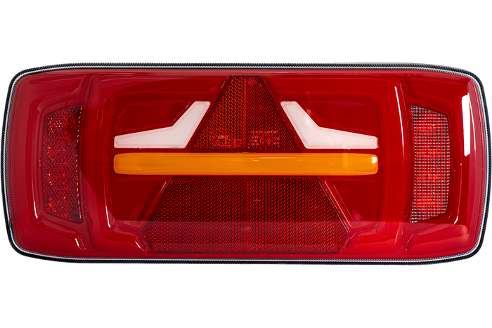 Lampă spate NeoN LED indicator dinamic de direcție cu triunghi reflectorizant TruckLED L1919