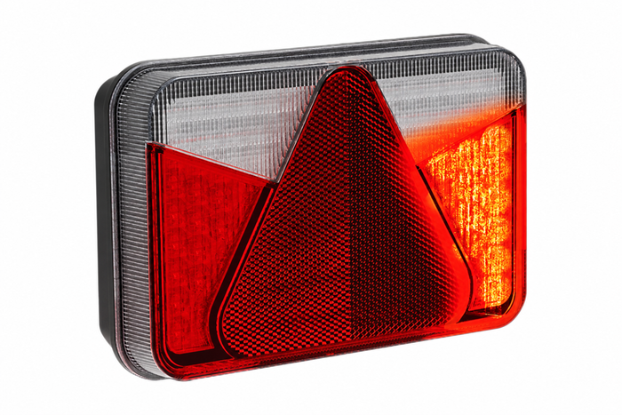 Lampă spate ASPÖCK MULTILED V cu baionetă, 8PIN, 5 funcții, dreapta