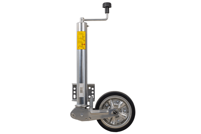 Roată jockey ranforsată KNOTT ATK60 cu mâner 350 kg 60 mm 785-1020 mm