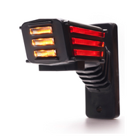 Lampă de poziție stânga WAŚ 2550L W297.3.1 SPOT LED pe braț scurt