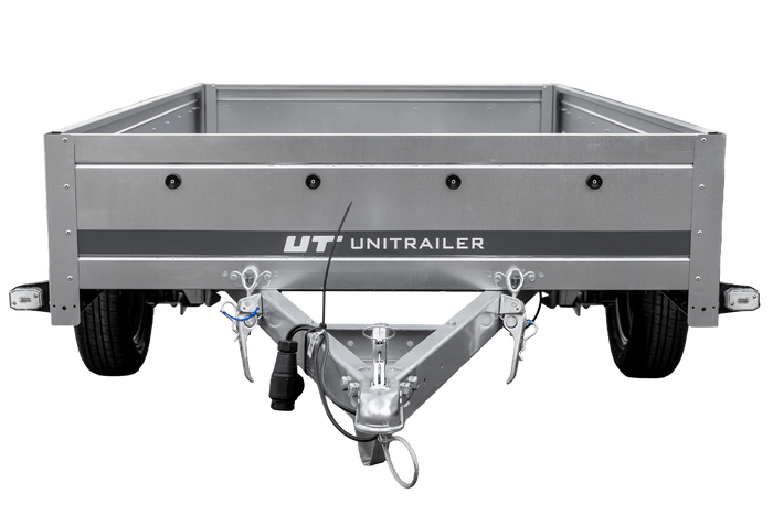 Remorcă auto pe arcuri 230x125 UNITRAILER GARDEN 230/R KIPP