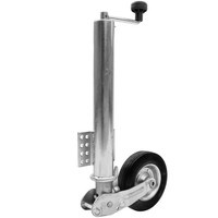 Roată de susținere automată WINTERHOFF VK60-KH-200VBB cu mâner 250 kg 60 mm 560-1030 mm