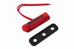 Lampă de marker cu LED FRISTOM FT-081, roșie, universală