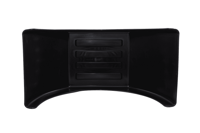 Apărătoare dublă pentru remorcă 15-16" DOMAR DK3120, arcadă plată 1000/510mm cu jantă albă
