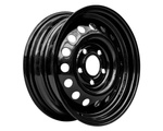 Jantă de oțel pentru remorcă UNITRAILER neagră 5.5Jx14"H2 5x112 ET:30