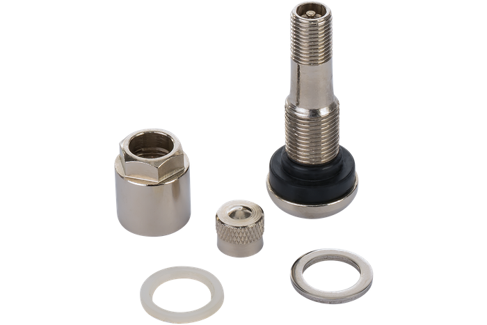 Valvă/valvă metalică 42 MS/525 AL cu piuliță mică