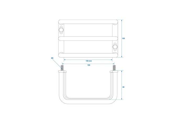 Grilă de protecție pentru lumini spate remorcă ProPlus, capac pentru lumini spate 140x105x80mm